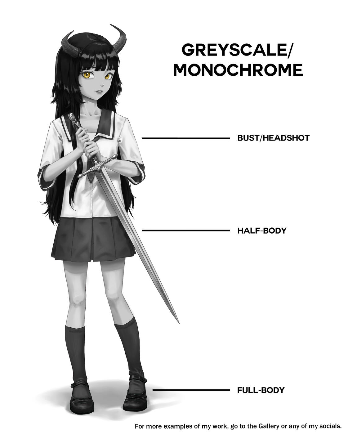 Greyscale/Monochrome